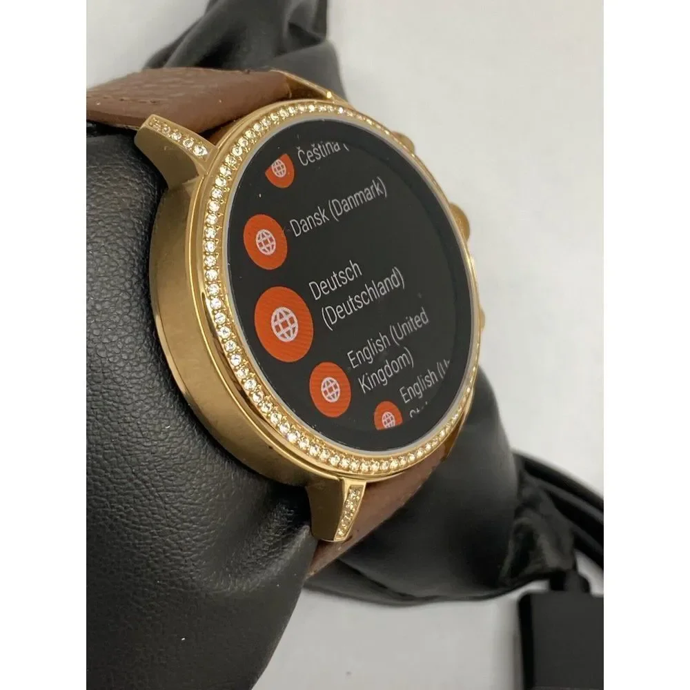 Fossil Gen 4 Authentic Digital Dial Smart Watch Custom Band FTW6011 LT422